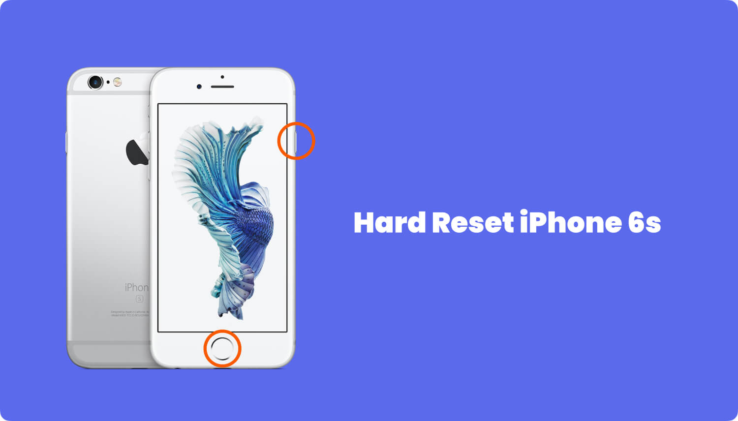 Hard Reset iPhone to Fix Blue Screen of Death