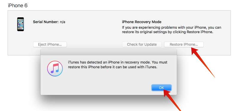 Fix iPhone Red Screen Issue Using iTunes