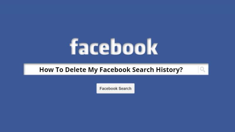 Clear Facebook Search History Using Search Field